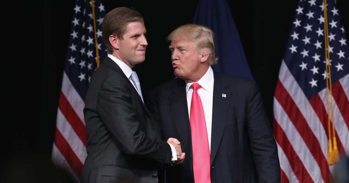 Eric Trump says there's never been a 'more beloved political figure' than his dad: 'He's a father to America'