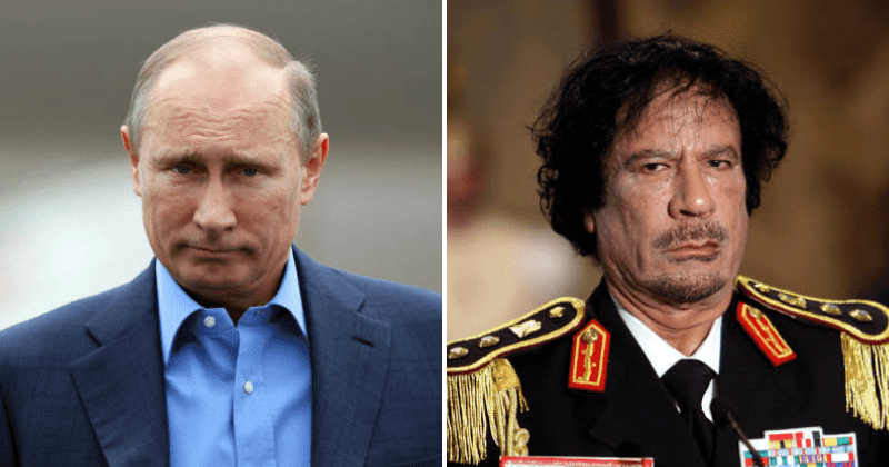 Will Putin meet Gaddafi's fate? Russia president fears being killed by mob as pro-Alexei Navalny protests rage