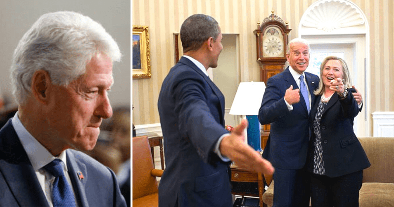 Hillary Clinton includes herself with Obama, Biden in pic shared for Presidents’ Day and excludes husband Bill