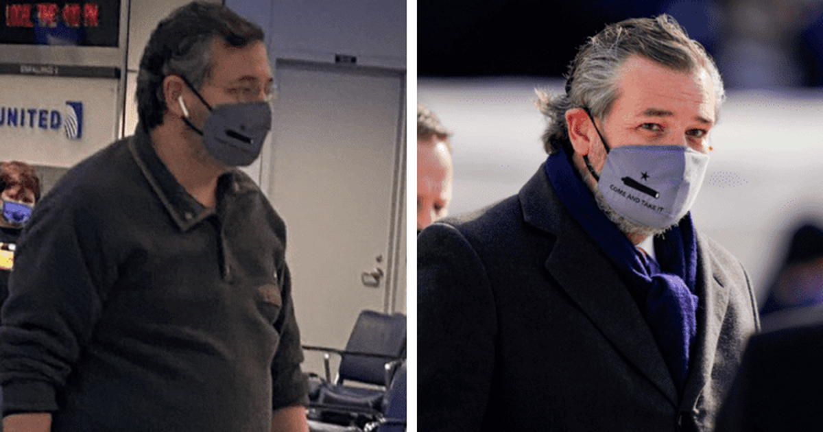 What does Ted Cruz's 'come and take it' mask mean? Internet says after Cancun trip it 'must mean his job'
