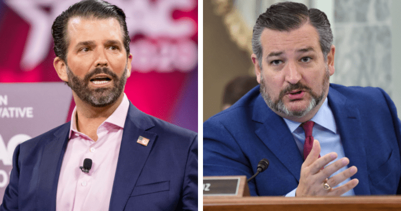 Trump Jr backs Ted Cruz by blaming Texas 'Dem' governor, Internet corrects him, 'Guv Greg Abbott is Republican'