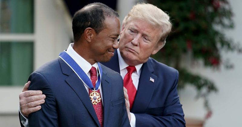 Trump says Tiger Woods 'will be back' after car crash: A look at ex-POTUS' friendship with his golf buddy
