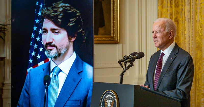 Can Joe Biden speak French? President tells Justin Trudeau he studied it for 5 years in 1st bilateral meeting