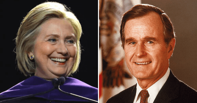 Did Hillary Clinton out George HW Bush’s affair with aide? Bombshell book claims it sent Barbara into depression