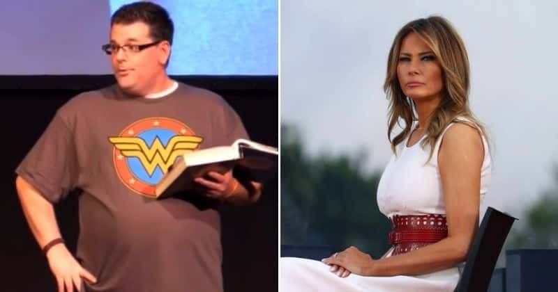 Melania Trump trolled after Pastor Stewart-Allen Clarke calls her 'trophy wife': 'She's '95% Trump plastic'