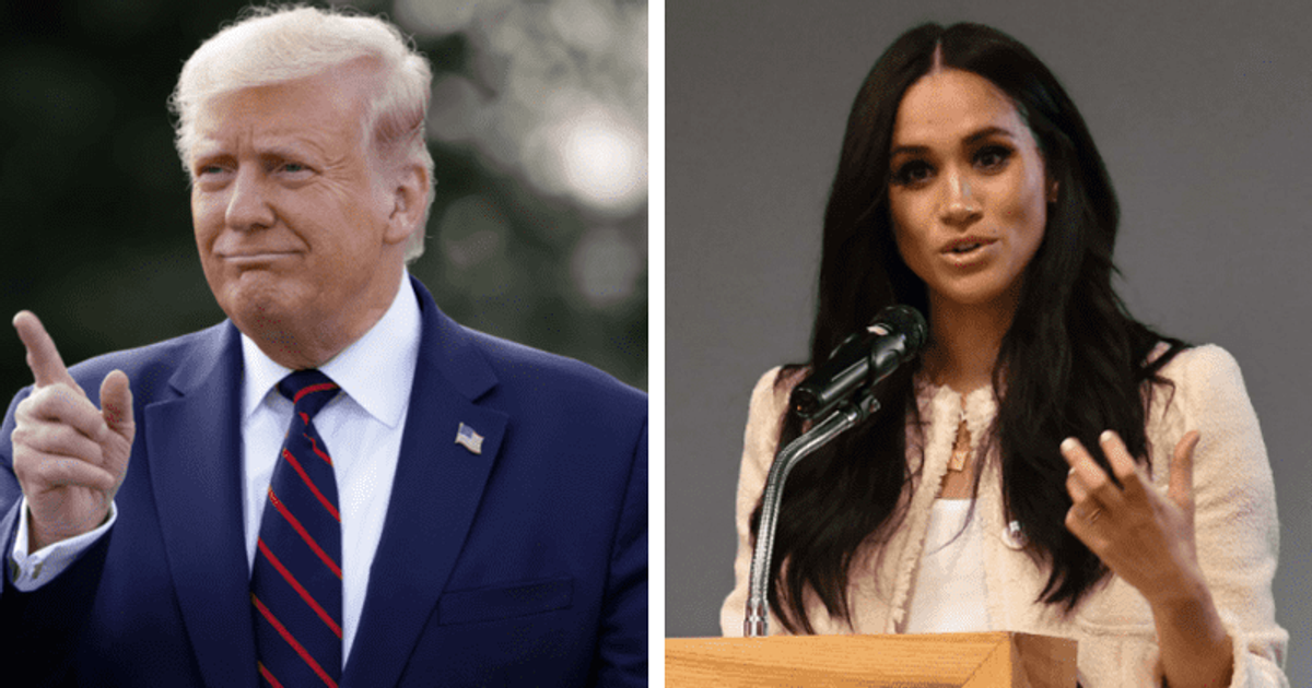 Trump wants Meghan Markle to run for president in 2024 because he is 'not a fan', says he supports Queen