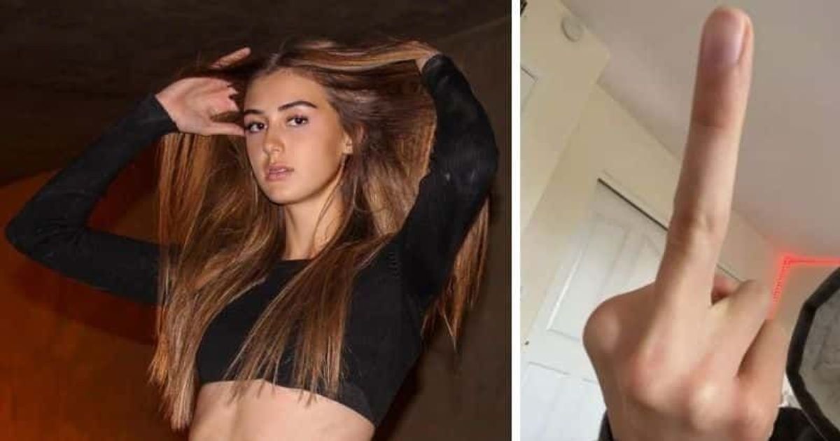 Who is Olivia Mercea? Arizona teen, 16, goes viral on TikTok for HUGE 5-inch middle finger and 'worse' toes