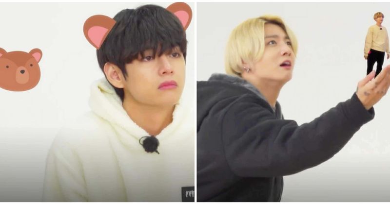 Run BTS: Members hide K-pop items as game of betrayal begins, giant Jungkook and Taetae bear melt ARMY hearts