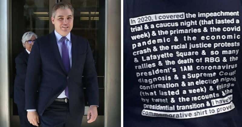 Jim Acosta flaunts T-shirt with stories he covered in 2020 as he gets Covid-19 vaccine, slammed as 'narcissist'