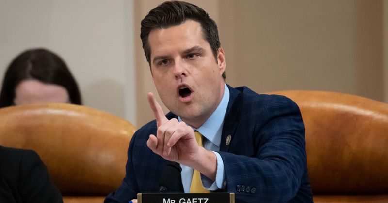 QAnon theory claims Matt Gaetz's sex trafficking allegations 'part of plan' by liberals to malign MAGA patriots