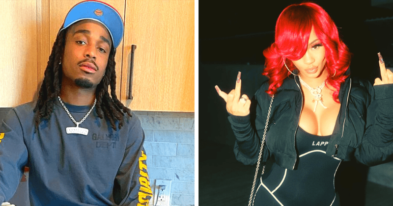 Quavo says he hasn't physically abused Saweetie in elevator video, Internet says 'a lil tug of war hurt nobody'
