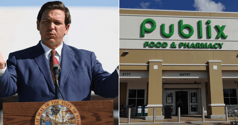 Did Publix pay Ron DeSantis for Covid-19 vaccine rollout? Florida guv slammed for accepting $100,000 donation