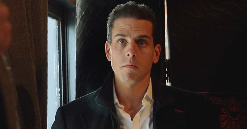 Hunter Biden's crazy three-way photo with a dog and giant Squirtle in the back goes viral after Fox News telecast