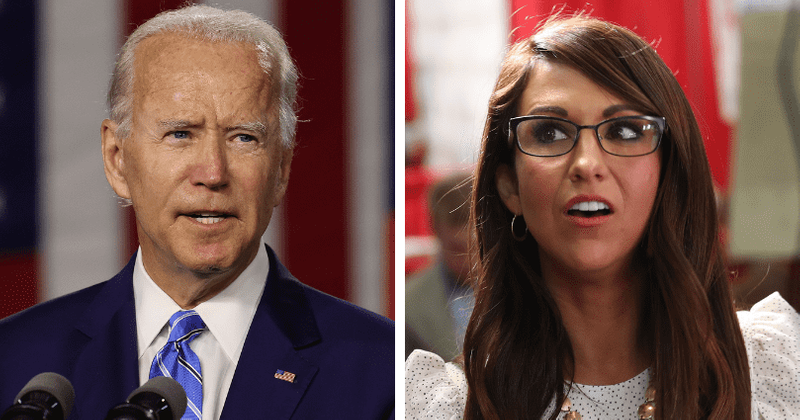 #BlahBlahBoebert trends as Lauren Boebert calls Joe Biden a 'tyrant' for saying 'no amendment is absolute'