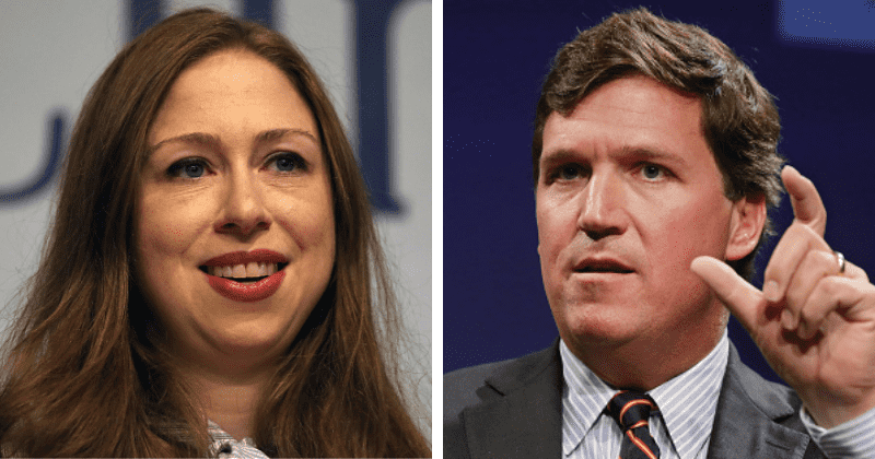 Tucker Carlson claps back at Chelsea Clinton over Covid row, says 'she's mad we asked super obvious questions'