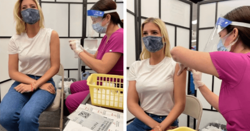Did Ivanka Trump fake getting vaccinated? QAnon theorists claim she photoshopped inoculation photos
