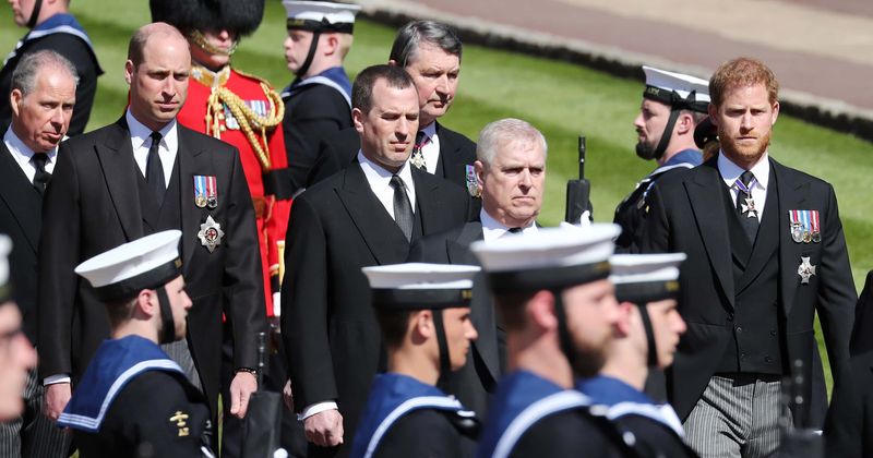 Queen did NOT ask William and Harry to stand apart at Prince Philip's funeral, here's who 'made the decision'