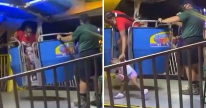 Florida Ferris wheel operator attacks Black mom in shocking video, crowd beats him up