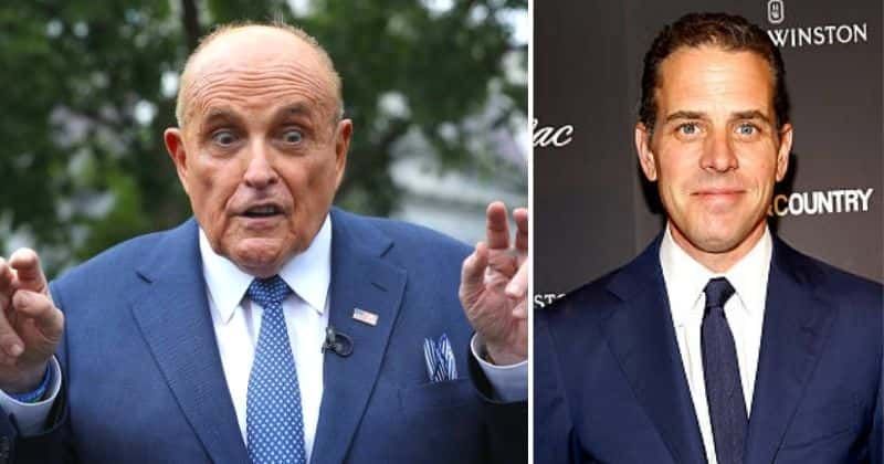 Rudy Giuliani tells Tucker Carlson he gave FBI agents Hunter Biden's hard drives during raid, but they declined