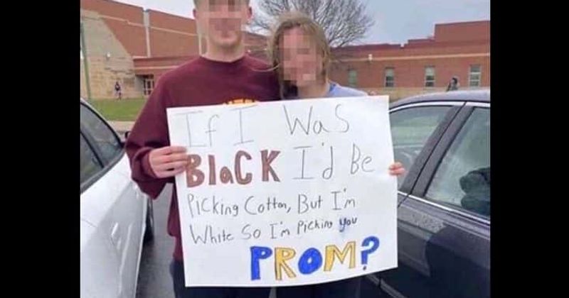 Minnesota school scandal: RACIST prom proposal by White teens on Black people 'picking cotton' sparks outrage