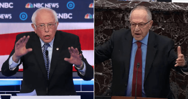 Alan Dershowitz calls Bernie Sanders 'self-hating Jew': Inside 'cloud of controversies' he has sparked in past