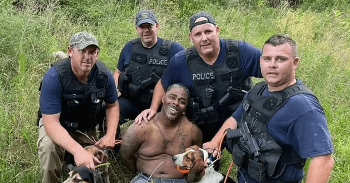 Who is Eric Boykin? White cops pose with Black bank robbery suspect in controversial arrest photo