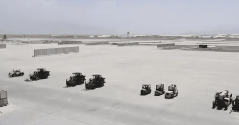 Bagram scrap yard! Locals loot iconic US base after troops pull out leaving it unlocked