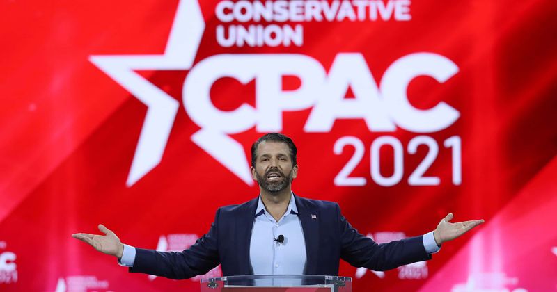 Don Jr mixes up Austin and Texas at CPAC speech in Dallas, trolls say 'You really are dumb'