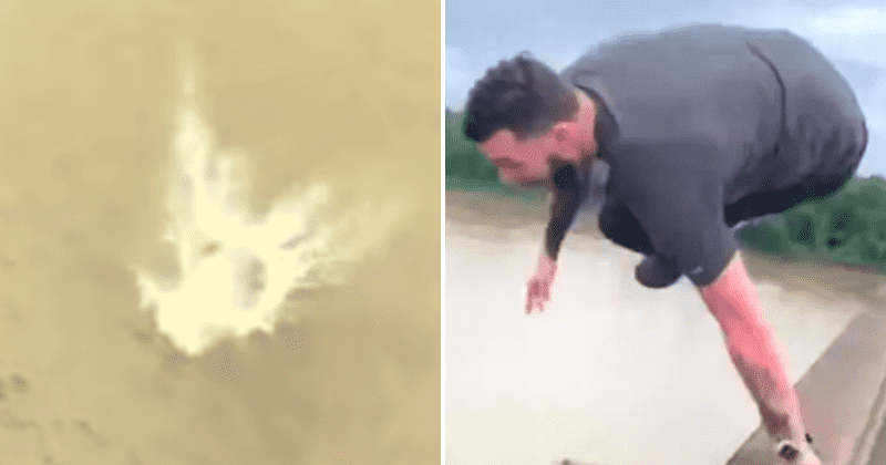 Louisiana man, 26, stuck in traffic leaps 100ft off bridge into gator-infested river: 'Bored'
