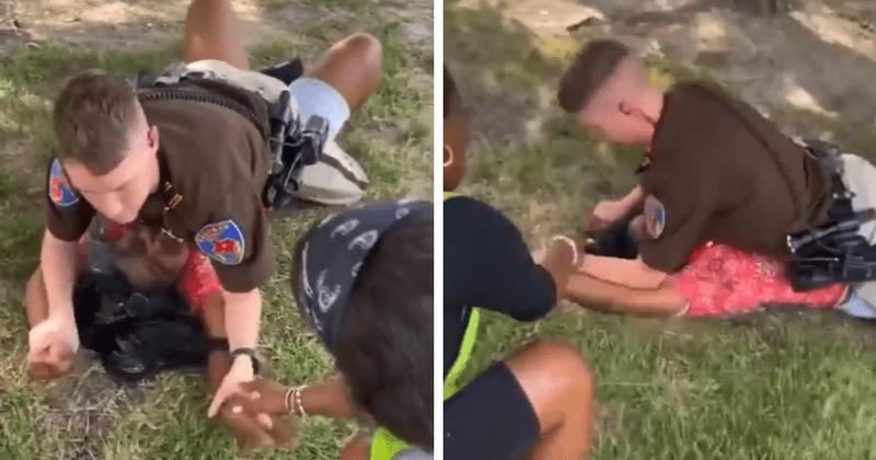 Nekia Trigg and family flee over death threats after White cop mounts Black teen in viral video