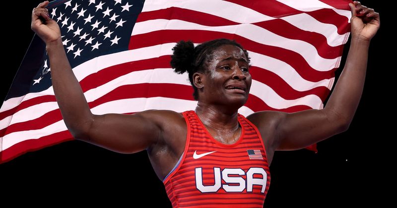 Who is Tamyra Mensah-Stock's husband? Olympic wrestler found love through sport