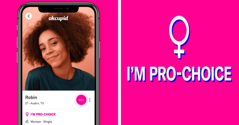OkCupid called 'OkStupid' for adding pro-choice badge in support of abortion rights