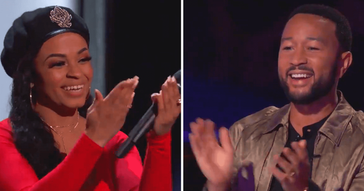 'The Voice': Shadele picks Team John, Blake Shelton says she ‘deserved 4-chair turn’