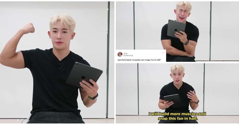 Wonho's playful responses to ‘thirst tweets' has Wenees begging for more