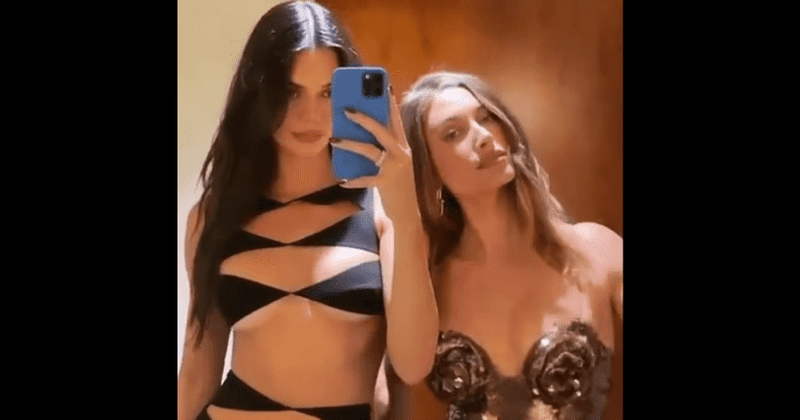 'The narcissism is suffocating': Kendall Jenner's skimpy 'wedding' dress slammed
