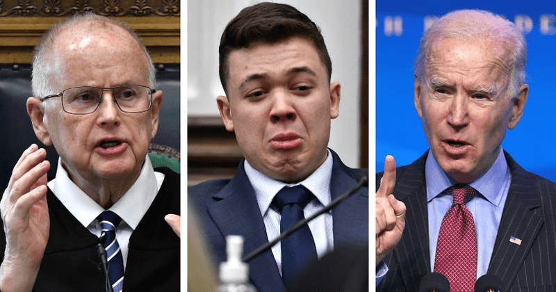 Judge at Rittenhouse trial tells jury 'ignore Biden', Internet says 'he made it political'