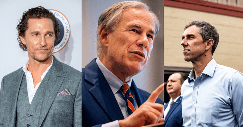 Matthew McConaughey tops poll for next Texas governor, beating Greg Abbott and Beto O'Rourke