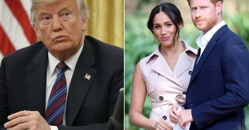 Meghan Markle USED Prince Harry and disrespected the Queen, says Trump