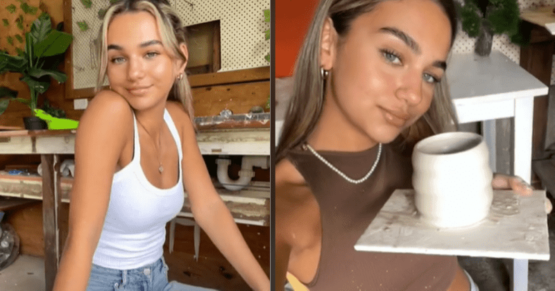 Who is Silk Castellas-Cartwright? TikToker's sexy pottery sessions steal hearts