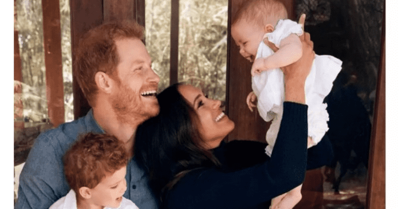 Baby Lilibet's debut: Meghan Markle and Prince Harry share baby's first photo on Christmas card