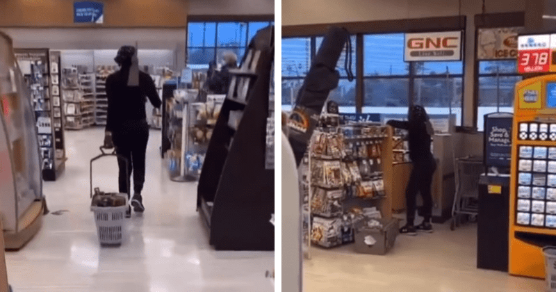 Pickaxe parade: Woman robs Rite Aide, threatens staff and fellow shoppers with mattock