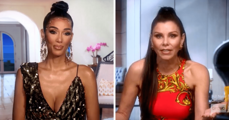 Is Noella trying to rile up Heather for storyline? 'RHOC' fans say 'it's not working'
