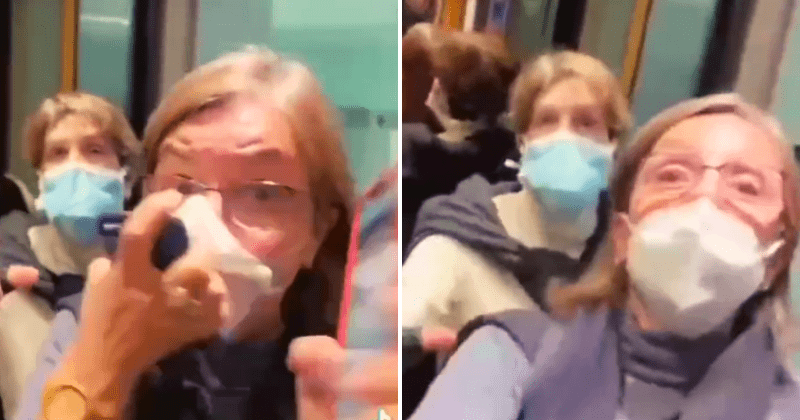Uproar as two White women ATTACK Black man in elevator shouting 'Black Lives Matter'