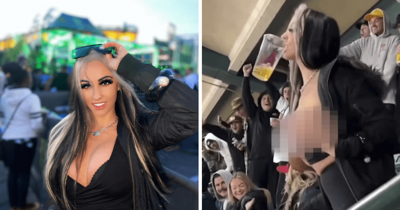 Who is Danae Mari? Supercross flasher joins OnlyFans after boyfriend dumps her over viral video