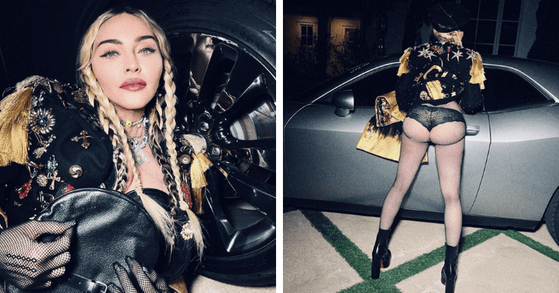 Madonna flaunts plump butt in outdoor photoshoot amid implant controversy