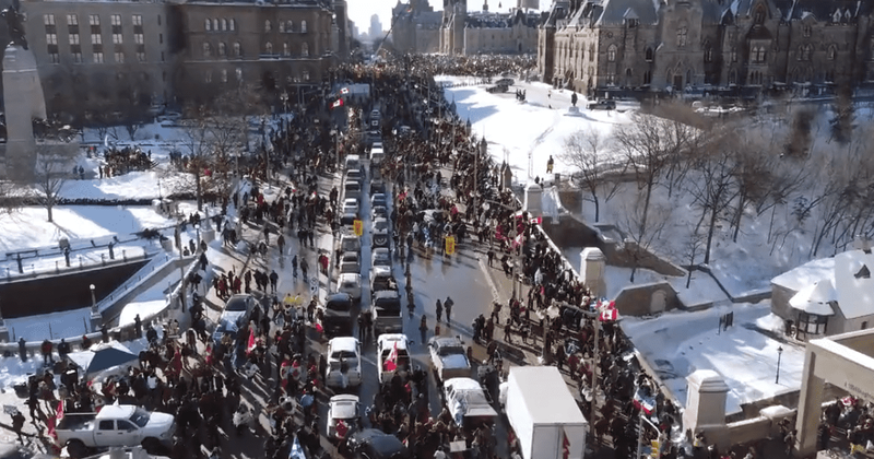 How many trucks have joined the Freedom Convoy? Thousands protest vax mandates at Ottawa