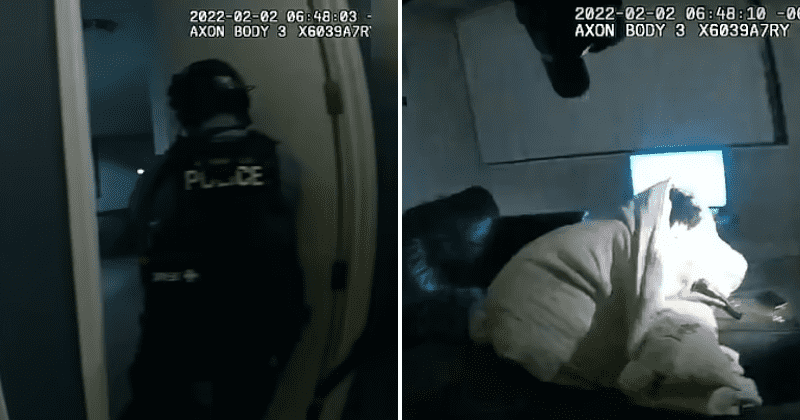 Amir Locke: Footage of cops on no-knock warrant shoot dead man likened to Breonna Taylor case