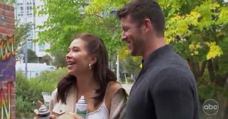 'The Bachelor' Season 26: Gabby floors fans as she cuddles a dog during date with Clayton