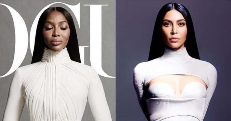 Kim Kardashian accused of blackfishing after she 'copies' Naomi Campbell's Vogue photoshoot