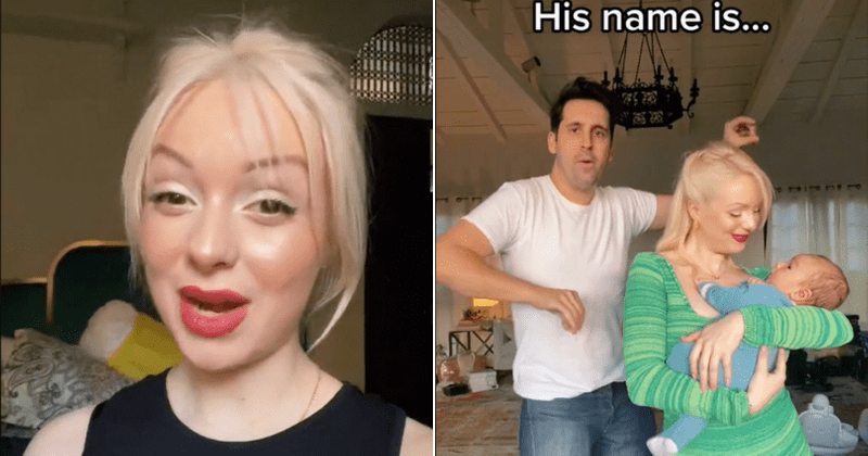 Jasmine Chiswell: Marilyn Monroe-like TikToker faces death threats for baby's name